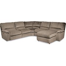 Aspen Sectional with Chaise & Power